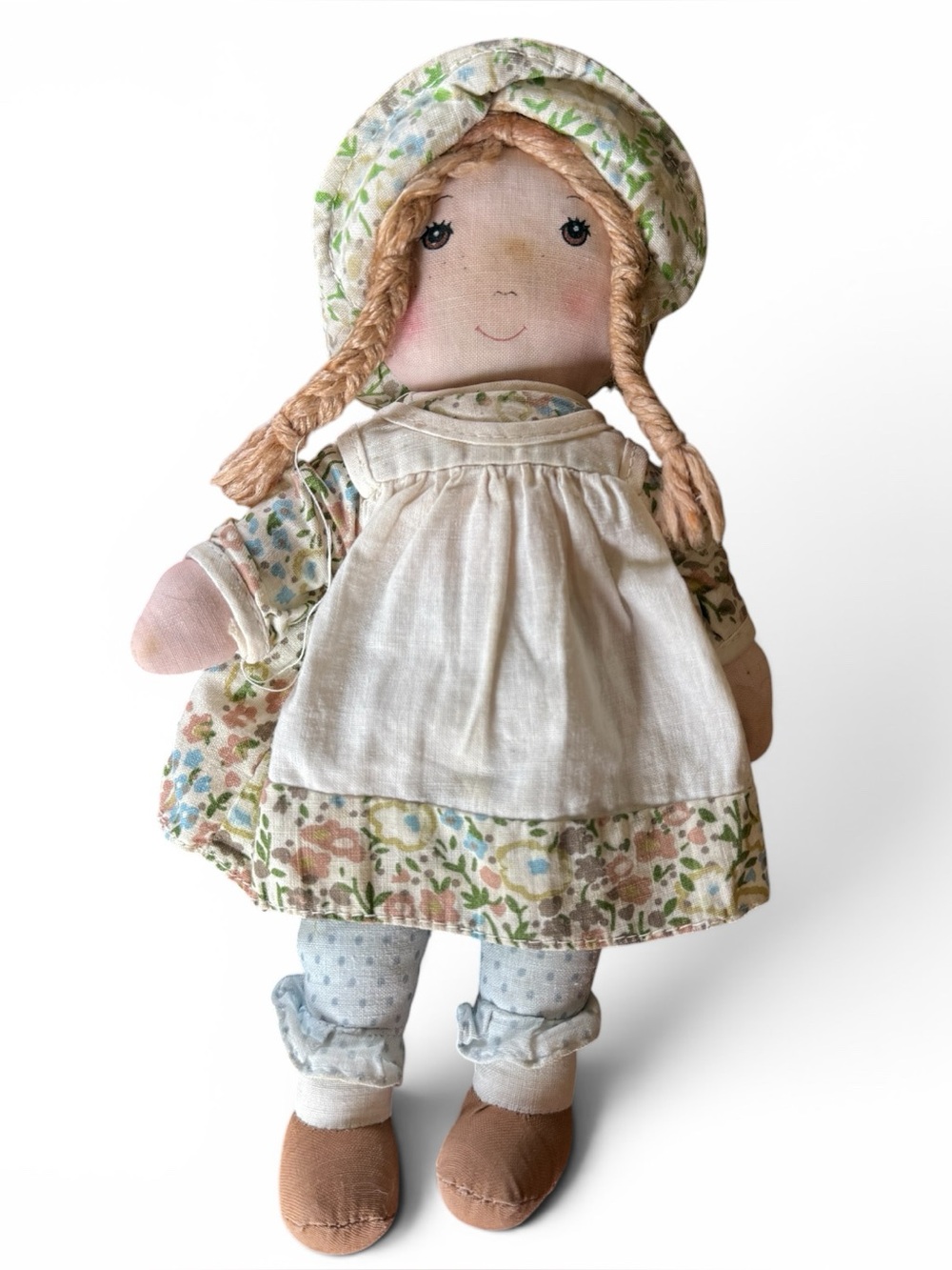 Vintage Knickerbocker Holly Hobbie Heather Rag Doll from the 1970s